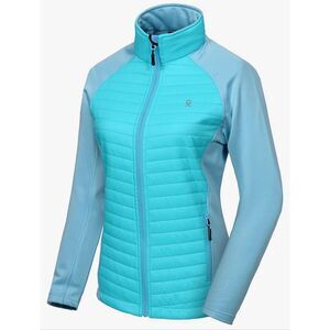 Little Donkey Andy Women's Insulated Hiking Jacket, Thermal Running Hybrid XL